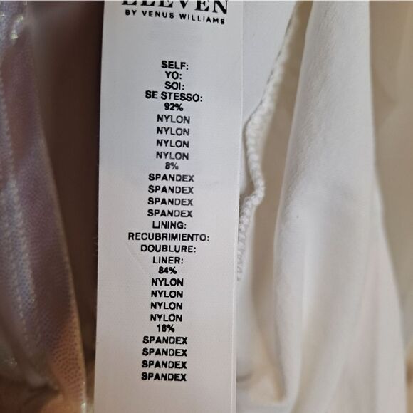 NWT Foil Iridescent Victory Dress Medium NWT - Picture 9 of 10